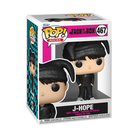 Funko Pop! Rocks: J-Hope - (More) - BTS - Figurine en Vinyle à Collectionner - Idée de Cadeau - Produits Officiels - Music Fans