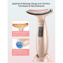 Appareil Anti Rides Visage Massage: Masseur Double Menton Lifting à 5°C Froid et 45°C Chaleur - Appareil de Beauté Electrique à 