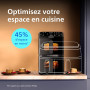 Philips AirFryer Série 4000 10L VerticalDuo – Double panier, RapidAir, cuisson synchronisée, 2 repas en même temps, gain de 45% 