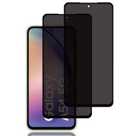 Verre Trempé Anti-Espion pour Samsung Galaxy A54 5G [2 Pièces], Protection D'écran Anti-Espion, Protecteur D'écran de Confidenti