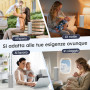 Refroidisseur de lait maternel pour le travail et les voyages, refroidissement à 360° pour garder le lait frais pendant 24 heure