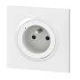 Legrand - Pack Ext. 3 Prises Connectées Blanc Dooxie with Netatmo (Fonction Mesure, Suivi Consommation, Envoi de Notifications) 