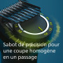 Philips Series 9000 - Tondeuse 14-en-1, OneBlade, coupe précise, contours nets, rasage pratique, trousse de toilette Premium, la