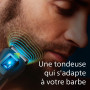 Philips Series 9000 - Tondeuse 14-en-1, OneBlade, coupe précise, contours nets, rasage pratique, trousse de toilette Premium, la