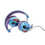 Lexibook, Disney Stitch, Casque stéréo Filaire Stitch 3D, Pliable, Puissance sonore limitée, HP015D