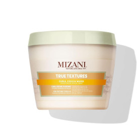 Mizani Définisseur de Boucles, Crème Cheveux Hydratante, Pour un Coiffage Sans Effort, Aux Huiles d'Olive, de Coco et de Marula,