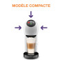 Nescafé Dolce Gusto Krups, Machine à café dosettes pour multi-boissons, Compacte, Fonction XL, Cafetière espresso, Arrêt automat