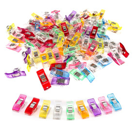 Pinces à Tissu Multifonctionnelles et Clips de Bricolage - 100 Pièces