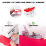 100 Pcs Pince pour Couler Clip,Clips de Couture, Pinces à Coudre, Pince Clip Multifonctionnelles, Pinces de Bricolage pour la Co