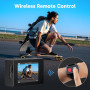 AKASO Caméra Sport 4K 30fps 20MP WiFi - Camera 4k Étanche jusqu'à 30M avec Stabilisation, Grand Angle de 170° - Télécommande 2.4