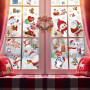 Kesote Stickers Noël Fenêtre, 9 Feuilles Autocollant Noel Fenetre, Decoration Noel Fenêtre, Deco Vitre Noël, 168 Pcs Stickers en
