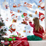 Kesote Stickers Noël Fenêtre, 9 Feuilles Autocollant Noel Fenetre, Decoration Noel Fenêtre, Deco Vitre Noël, 168 Pcs Stickers en