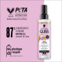 Schwarzkopf - GLISS - Lait Démêlant Express - Soie Liquide - Brillance - Protège jusqu'à 230°C - Démêle & Apporte de la Brillanc