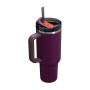 Stanley Quencher H2.0 FlowState Mug Isotherme avec Paille - Froid Pendant 9-11 Heures - Glacé Pendant 40 Heures - Thermos Lavabl