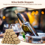 Lot de 20 Bouchons en Liège Naturel pour Bouteilles de Vin et Bière - Bouchons en Bois Tendre pour Bouteilles en Verre