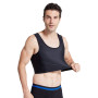 BaronHong Hommes Cacher gynécomastie Pull Poitrine liant Compression Minceur sous-vêtement mâle Corset débardeurs