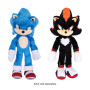 Sonic 3 The Hedgehog Le Film – Official Sega Licensed – Deluxe Sonic Soft Toy – 33 cm – Blue Hedgehog – Soft – Realistic Details