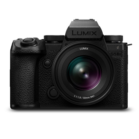 Panasonic Lumix S5M2X | Appareil Photo Hybride Plein Format + Objectif Lumix S 50mm F1.8 (24MP, AF Phase, Double Stab., Vidéo 6K