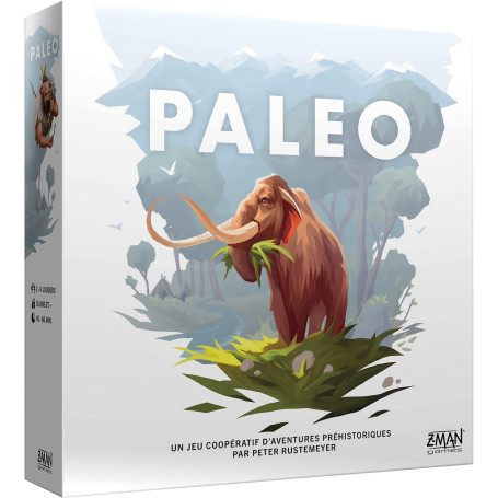 Asmodee – Paleo – Jeu de Société Coopératif Préhistorique pour Enfants dès 10 Ans & Adultes – Aventure, Survie & Exploration – 2