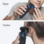 Braun Rasoir Electrique Homme Series 5 52-B1200SI Bleu, Etanche, Lames Flexibles Pour Raser Doucement Visage et Barbe, 2 Modes D