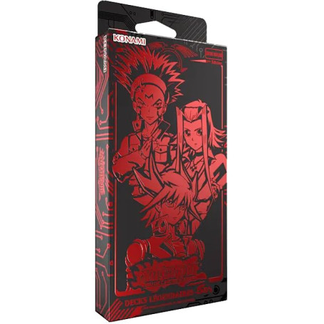 Yu-Gi-Oh! Coffret Decks Légendaires 5D'S - Jeu de cartes à jouer - À partir de 6 ans - Édition française