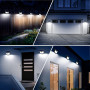 Giliwosy Lampe Solaire Exterieur, 【Lot de 8】 Lumière Solaire Extérieure, 3 Modes IP65 Étanche - pour Jardin, Garage, Patio, Lamp