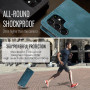 Azororo Coque pour Samsung Galaxy S22 Ultra 5G Premium Housse Cuir Protection Pochette Rabat Portefeuille Flip Case Porte Magnét