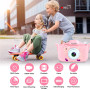 ASTGMI Appareil Photo pour Enfants, 2.0 Pouces Enfant Appareil Photo Numérique, Mini Caméra Enfant Rechargeable Caméscope Cadeau