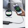 RAVIAD Câble iPhone Court 50CM Chargeur iPhone, [Certifié MFi] Nylon Cable Lightning Charge Rapide Compatible avec iPhone 14 13 