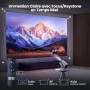 Vidéoprojecteur 4K【Netflix Officiel/Dolby】 28000 Lumens Projecteur 4K Auto Keystone Courte Focal WiFi Bluetooth FHD 1080P, Proje