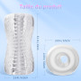 Masturbateur Sextoyse pour Homme sexmasturbâteur Sex Toys - Mastubateurs Masculins Sextoy Jouet Adulte avec 3D Vaginette Ultra R