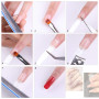 100 Pièces Extension D'ongle en Fibre de Verre,MWOOT Nail Fiberglass Kit Ongles D'extension de Fibre pour Ongles Extension Acryl