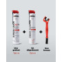 IPONE – Pack Entretien Chaine Moto Route – Road Care – CHAIN CLEANER 750 ML + X-TREM CHAIN ROAD 750 ML + Brosse de Chaîne