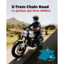 IPONE – Pack Entretien Chaine Moto Route – Road Care – CHAIN CLEANER 750 ML + X-TREM CHAIN ROAD 750 ML + Brosse de Chaîne