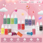Colorant Alimentaire 18 Colorants x 10ML,Colorants Alimentaires Liquide Haute Concentré Nourriture Dye pour Décoration de Gâteau