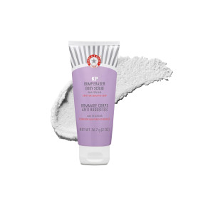 First Aid Beauty – Gommage Corps KP Bump Eraser avec 10% d’AHA, Exfoliant à l’Acide Glycolique et Lactique, Réduit les Bosses de
