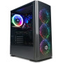 CyberpowerPC Wyvern PC Gamer - Intel Core i5-12400F, Nvidia RTX 3050, RAM 16Go, SSD NVMe 500Go, 650W 80+ PSU, Wi-FI, Windows 11,