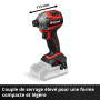 Einhell Professional Visseuse à chocs sans fil TP-CI 18/250 Li BL-Solo Power X-Change (18 V, couple de 250 Nm, moteur sans charb