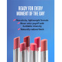 Flormar Sheer Up Lipstick – Rouge a Levre longue tenue hydratant et brillant – Maquillage lèvres naturel au fini lumineux – Roug