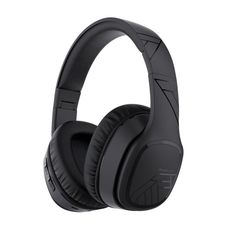 PowerLocus Casque Bluetooth sans Fil, 60 Heures, Casque Audio Bluetooth Pliable avec Microphone, Casque sur l'oreille Confortabl