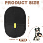 WJMY Lot de 2 gants magnétiques réutilisables pour enlever les poils d'animaux de compagnie, principe électrostatique, brosse à 