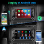 AWESAFE Autoradio Android carplay pour Golf 5 6 VW Passat Polo Seat Skoda, 7 “ HD écran Tactile, intégré Bluetooth carplay Andro