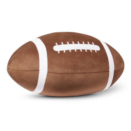 Amazon Basics NFL Football Américain Peluche Coussin, Jouet Oreiller Peluche Style Sport pour Lit ou Canapé, Décoration Chambre 