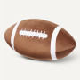 Amazon Basics NFL Football Américain Peluche Coussin, Jouet Oreiller Peluche Style Sport pour Lit ou Canapé, Décoration Chambre 