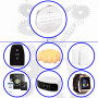 Batterie au Lithium (CR 2032, Blister DE 20 Piles Lithium 3V)