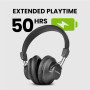 Avantree AS9-P aptX HD Casque sans Fil Bluetooth 5.3 Supra-Auriculaire avec aptX-Adaptive, Mode Voix Claire, Bouton de Mise en S