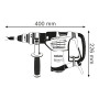 Bosch Professional perforateur GBH 4-32 DFR (avec mandrin interchangeable SDS plus, poignée auxiliaire, mandrin automatique 13 m