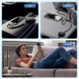 Qreninv Chargeur Multi Embout Rétractable 3 en 1,6A 1,1M avec USB C, Micro USB et Port Phone pour Phone 16/15/13, Tablette, Gala