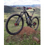 NANLIO Fourches de suspension de vélo 26/27,5/29" MTB Air Fork Réglage du rebond à distance Droite Fourche de montagne pour vélo