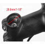 MEISO 8 pièces Bicyclette Entretoise Potence Bouchon Guidon 1 1/8" Entretoise de Direction en Aluminium Rondelles de Potence pou